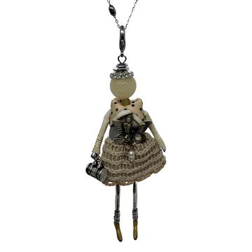 Genevieve French Doll Necklace