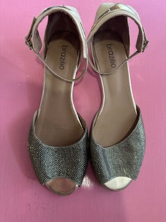 PL Brazilio Gold Sandal Size 42