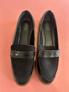 Pre-Loved Next Navy Loafer Size 43
