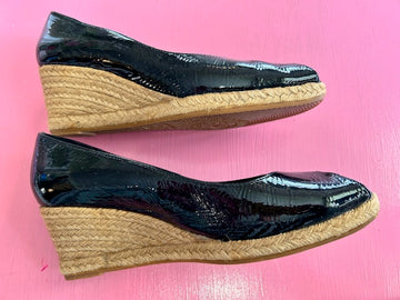 Pre-Loved Toni Pons Black Wedges