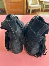 Load image into Gallery viewer, Pre-Loved Tod's Black Suede Boot
