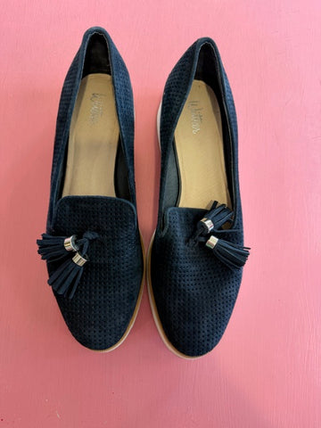 Pre-Loved Wittner Navy Loafers