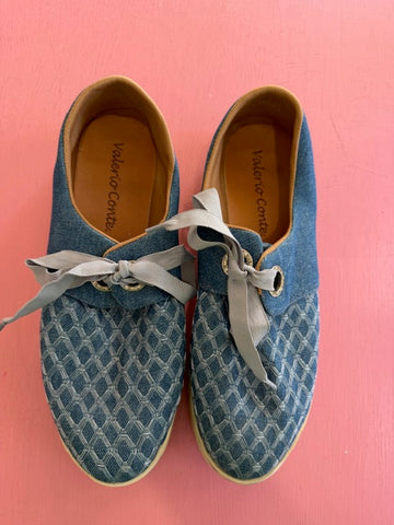 Pre-Loved Valerio Conte Denim Sneaker