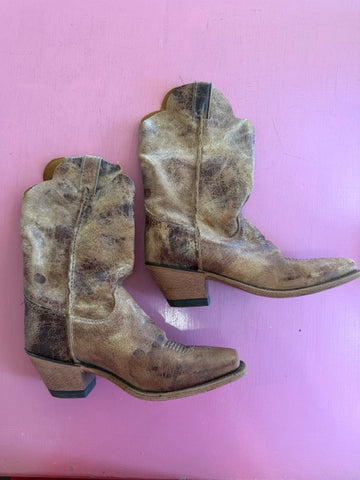 Pre-Loved Justin Cowgirl Boots