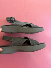 Load image into Gallery viewer, Pre-Loved Vivaia Grey knitted sandal
