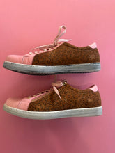Load image into Gallery viewer, Pre-Loved Rilassare Pink and Brown Sneakers
