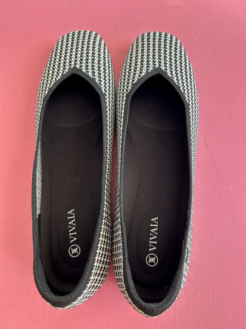 Pre-Loved Vivaia Margo 2.0 Houndstooth
