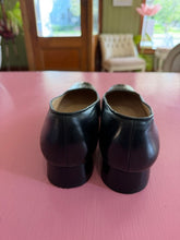 Load image into Gallery viewer, Pre-Loved Salvatore Ferragamo Classic Black Low Heeled Court
