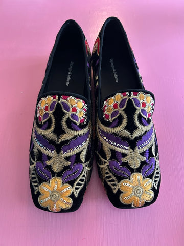 Pre-Loved Django & Juliette Faires Black Embroidery