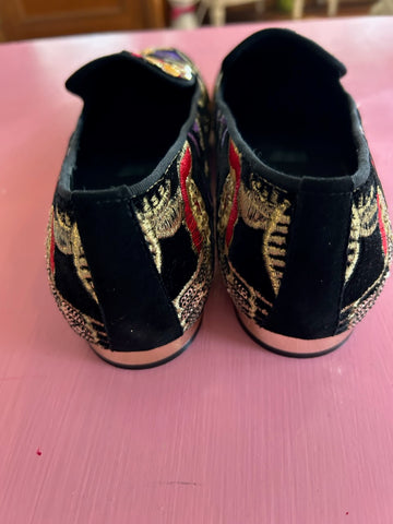 Pre-Loved Django & Juliette Faires Black Embroidery