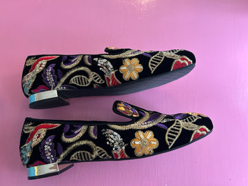 Pre-Loved Django & Juliette Faires Black Embroidery