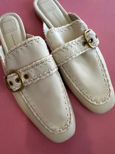 PL Dolce Vita Cream Buckle Slide Size 13