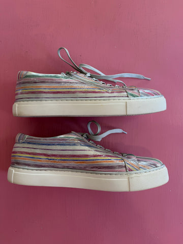 Pre-Loved Ziera Rainbow Metallic Sneakers
