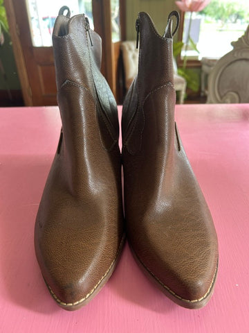 Pre-Loved Autograph Western Ankle Boot
