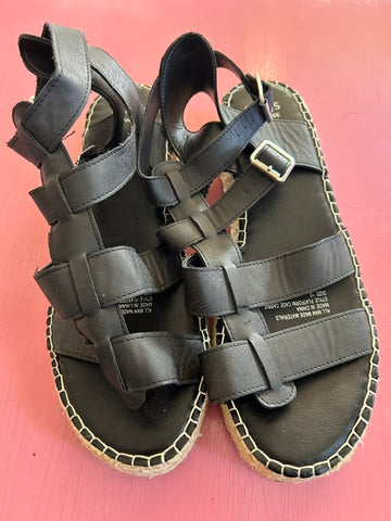 Pre-Loved City Chic Evans Platform Sandel
