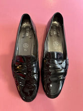 Load image into Gallery viewer, PL Ara Black Patent Moccasin Size 43
