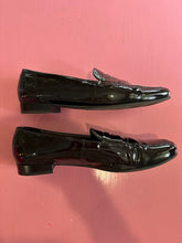 Load image into Gallery viewer, PL Ara Black Patent Moccasin Size 43
