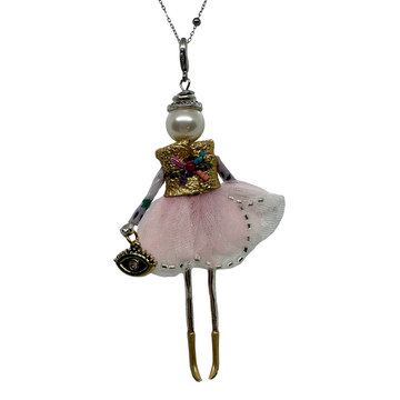 Talia French Doll Necklace