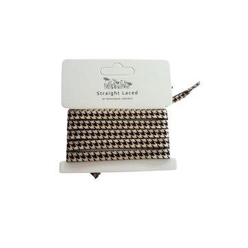 Straight Laced Houndstooth Tan