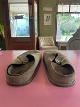 Load image into Gallery viewer, Pre-Loved Birkenstock Brown Slide
